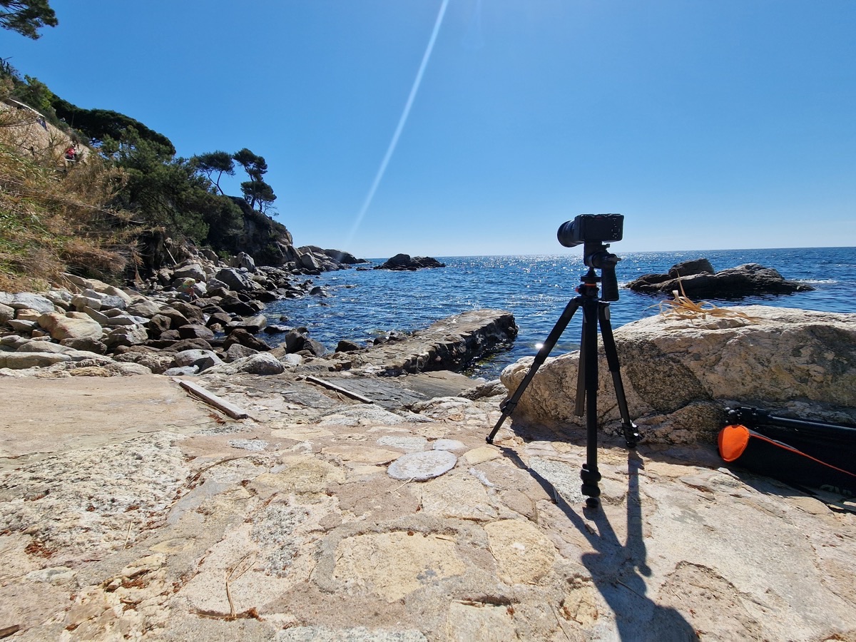 Mediterranean coast recording location