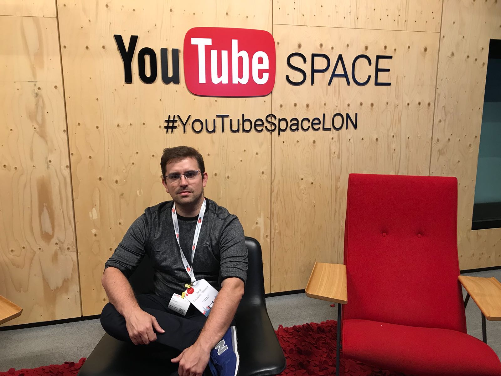 Jordi Cor at YouTube Space London