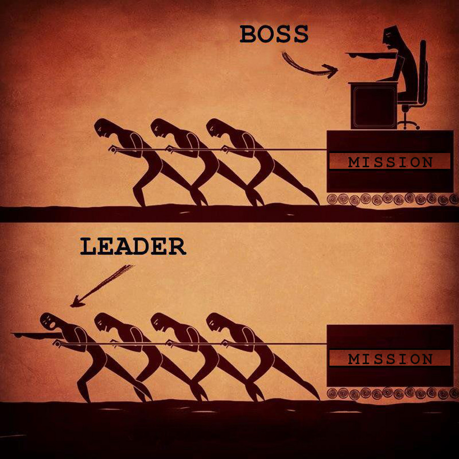 diferencia entre jefe y lider